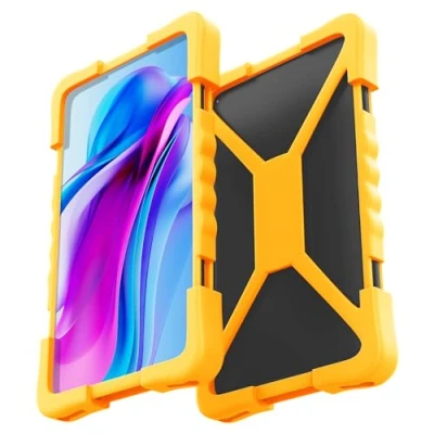 Image of Turnaroundtech Universal Silicone Tablet Case Suitable for All Tablets PC on the Market From 8 Inches to 11 Cases (Yellow), 323223