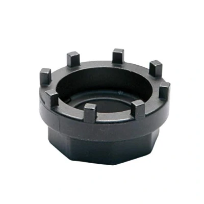 Image of Park Tool BBT 18 Bottom Bracket 8 Tooth Splines: Shimano and Isis Sealed Cartridge Tool, Black