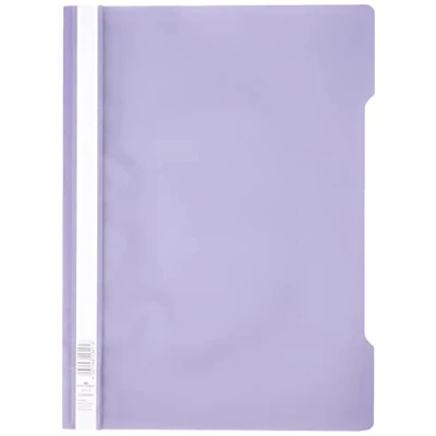 Image of Durable 252312 Clear View Folder Report File A4 PP, Purple Pack of 25
