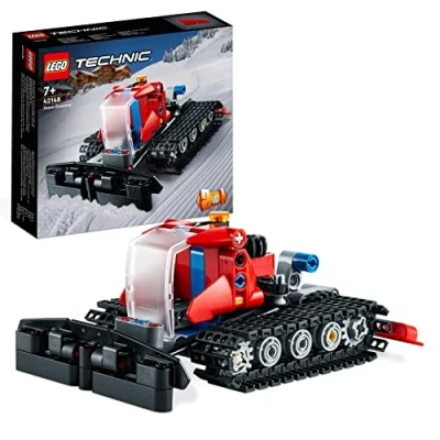 Image of LEGO Technic Snow Groomer to Snowmobile 2in1 Vehicle Model Set, Engineering Toys, Winter Construction Toy for Boys and Girls 7+ Years Old, Birthday Gift Idea 42148