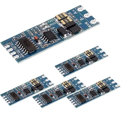 Image of Fasizi 5pcs TTL To RS485 Adapter 485 Serial Port UART Level Converter Module 3.3V 5V