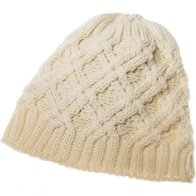 Image of WALKER AND HAWKES Supersoft Merino Wool Harwell Hat Pearl