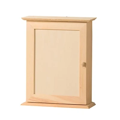 Image of Artemio VIAPC Key Cabinet, Wood, Beige, 20 x 7 26 cm