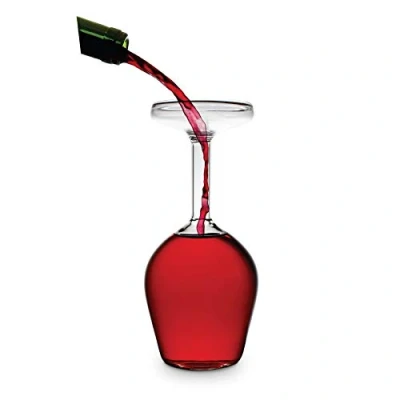 Image of Addcore Upside Down Wine Glass Novelty Party Glassware (375ml)