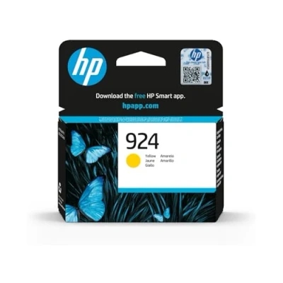 Image of HP 924 (‎‎4K0U5NE) Yellow Original Printer Cartridge OfficeJet Pro 8124e, 8122e, 8132e, 8135e, 8134e, 8125e All in One