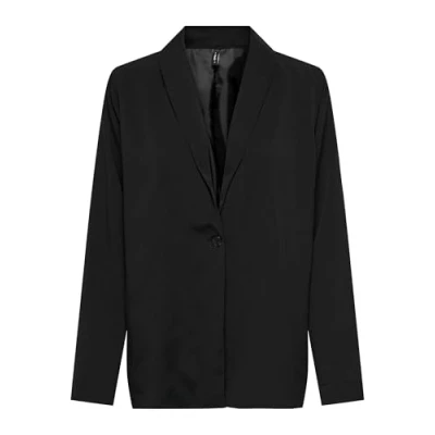 Image of ONLY Women&#039;s Onlnova Life Elite L/S Pimo Blazer Solid, Black, 12