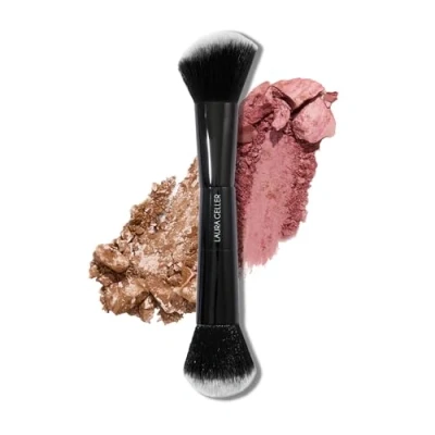 Image of LAURA GELLER NEW YORK Dual Ended Blush + Bronzer Brush Contour Face Makeup