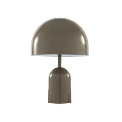 Image of Tom Dixon Bell Portable Table Lamp H28 IP44 Taupe