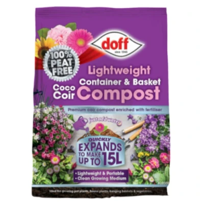 Image of Doff Lightweight Container &amp; Basket Coco Coir Compost 15l
