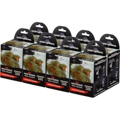 Image of WizKids Dungeons and Dragons Icons of the Realms: Rage Demons 8 Ct. Booster Brick