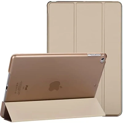 Image of For Apple iPad Mini 1/2/3 Smart Magnetic Stand Case with Automatic Wake/Sleep (Gold)