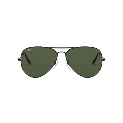 Image of Sunglasses Ray ban Rb3026 aviator large metal ii col. l2821 Unisex Pilot Black