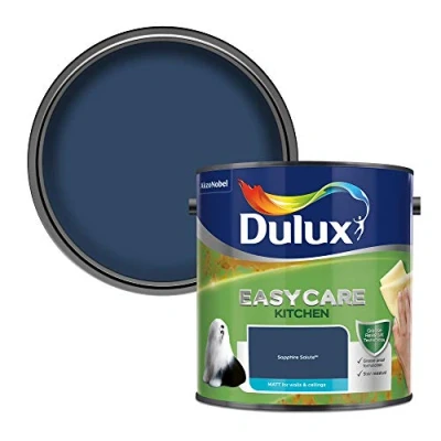 Image of Dulux Easycare Kitchen Matt Emulsion Paint Sapphire Salute 2.5L