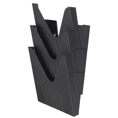 Image of Avery 144 3BLK Original A4 Literature Holders, 250 x 260 115 mm, Set of 3 Black