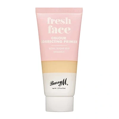 Image of Barry M Fresh Face Colour Correcting Primer, Yellow, Conceal Purple Tones