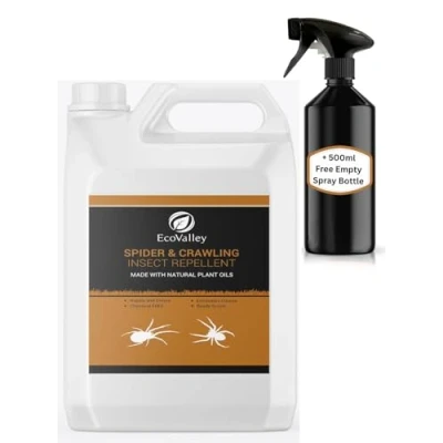 Image of EcoValley Natural Humane Spider Repellent Spray Stopper for Home or Garden 2L
