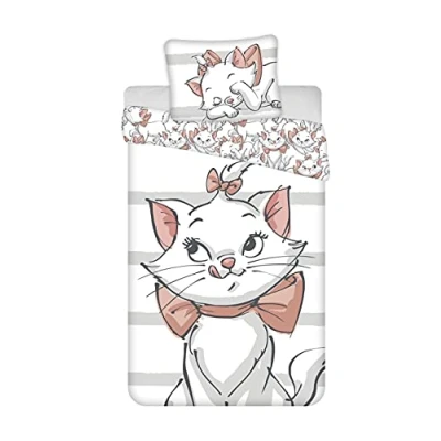 Image of Marie Les Aristocats Bedding Set 140 x 200 cm + 1 Pillowcase 50 70