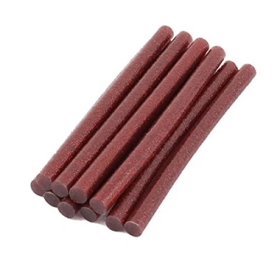 Image of Sourcingmap 10pcs Dark Red Hot Melt Glue Sticks 100 x 7mm for General Purpose Gun
