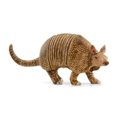 Image of schleich 14874 WILD LIFE Armadillo Figurine for ages 3+, Brown