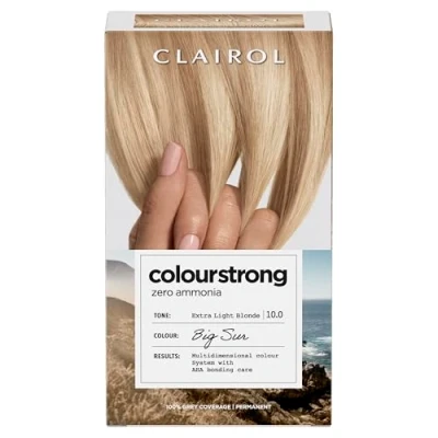 Image of Clairol Colour Strong Permanent Hair Dye 9.1 Light Ash Blonde 199ml