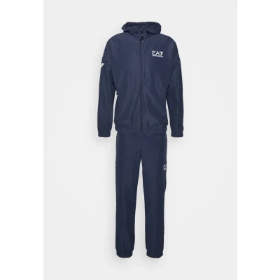 Image of EA7 Emporio Armani TUTA Sportiva Tracksuit, Men&#039;s, Size: Small, Navy blue
