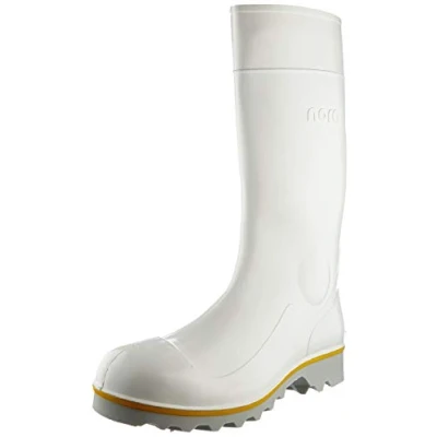 Image of Nora Unisex Ralf Work Boots, White, 10 UK