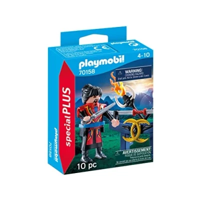 Image of Playmobil 70158 Special Plus Asian Fighters, Fun Imaginative Role Play, PlaySets Suitable for Children Ages 4+