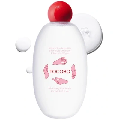 Image of TOCOBO Vita Berry Pore Toner 5.07 fl.oz / 150ml, Vitamin Facial Toner, Tightening for Oily &amp; Combination Skin