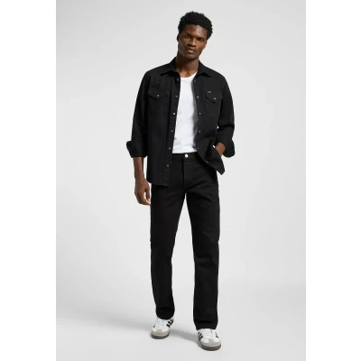 Image of Lee Men&#039;s Regular Western Shirt, Black, L