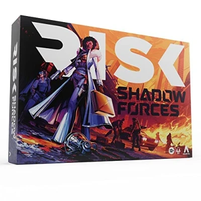 Image of Risk Shadow Forces Strategy Game, Legacy Board Game For Adults and Family Ages 13+, 3 5 Players, Avalon Hill