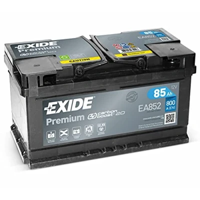 Image of Exide Premium Carbon Boost EA852 12 V 85 Ah 800 A car battery