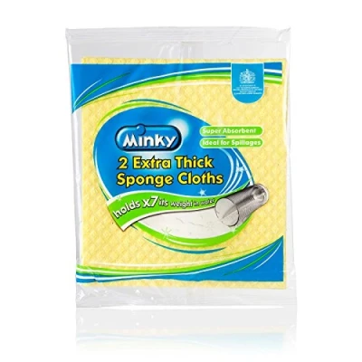 Image of Minky Extra Thick Sponge Cloths