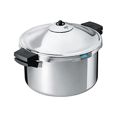 Image of Kuhn Rikon 30333 Duromatic Hotel 28cm/12L Pressure Cooker with Side Grips