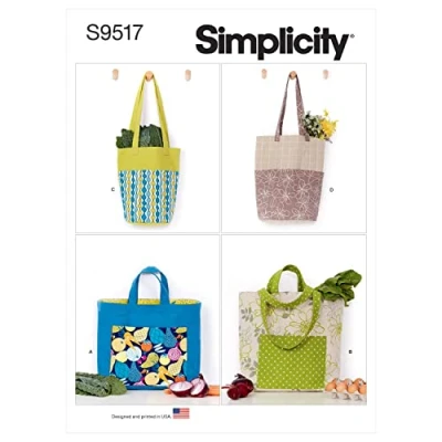 Image of Simplicity SS9517OS Shopping Bags OS One Size Only