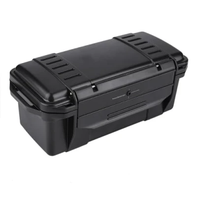 Image of Survival Storage Box, Case, Shockproof Protective Hard Outdoor Pressure Proof Waterproof Sealed for Camping, Boating, Fishing, Water Sports(C: 200x98x82mm)