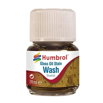 Image of Humbrol AV0209 28ml Enamel Wash (Oil Stain)