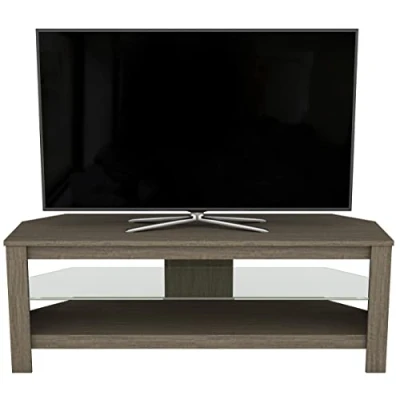 Image of AVF Calibre CA115GREX 1150 mm TV Stand Grey Oak, Silver/Grey,Brown