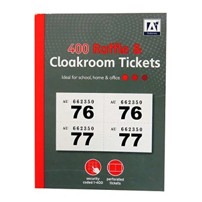 Image of Anker International Stationary &quot;1 400&quot; Cloakroom Ticket