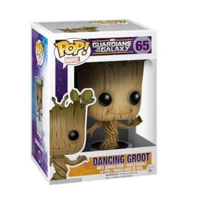 Image of Funko POP! Marvel: Guardians Of the Galaxy Dancing Groot Collectable Vinyl Figure Gift Idea Official Merchandise Toys for Kids &amp; Adults Movies Fans