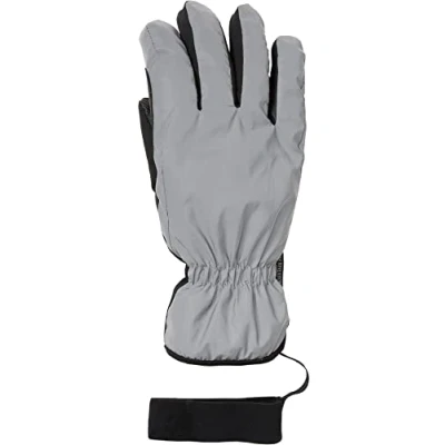 Image of Mountain Horse Flash Glove Silver Black Lining Unisex Size S