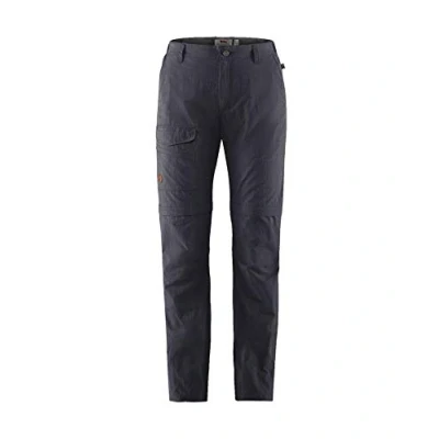 Image of Fjällräven F84759 555 Travellers MT Zip Off Trousers, Women, Dark Navy, 36