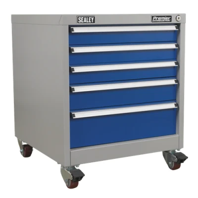 Image of Sealey Industrial Mobile Cabinet 5 Drawer