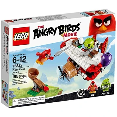 Image of LEGO Angry Birds 75822: Piggy Plane Attack