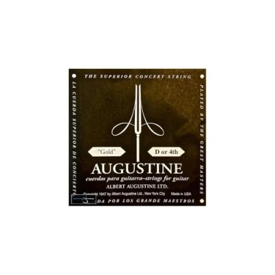 Image of Augustine 650414 Classic Gold D4 Single D 4th Classical Guitar String