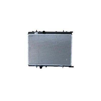 Image of 132322, 1330C4, 1330F4, 1330N7, 133318 Engine radiator NRF EASY FIT 58308 Aluminium 563mm 379mm 29mm with mounting parts Brazed cooling fins