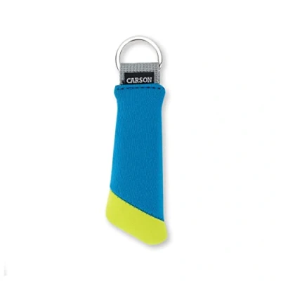 Image of Carson Floating Keychain with Lightweight Foam Core Technology, Green/Blue (FA 30 03)