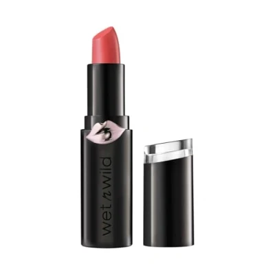 Image of Wet n Wild, Megalast Lipstick, Long lasting Matte Lipstick with Daily Moisture, Extra smooth Formula Microspheres, Natural Marine Plant Extracts, Coenzyme Q10 and Vitamins A &amp; E, Into the Flesh