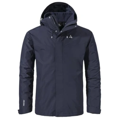Image of Schöffel Men&#039;s 3 in 1 Jacket Style Okere MNS, Blazer Navy, 58 (EU)
