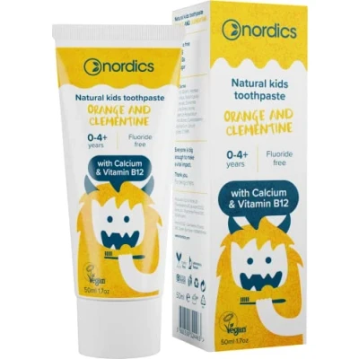 Image of nordics Toothpaste for children from 0 4 years 50 ml with a mild and sweet taste