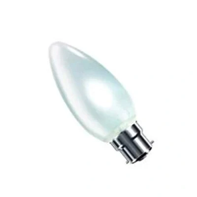 Image of Bell Lighting 00201 60W BAYONET CAP (BC) OPAL TOUGH CANDLE B22D